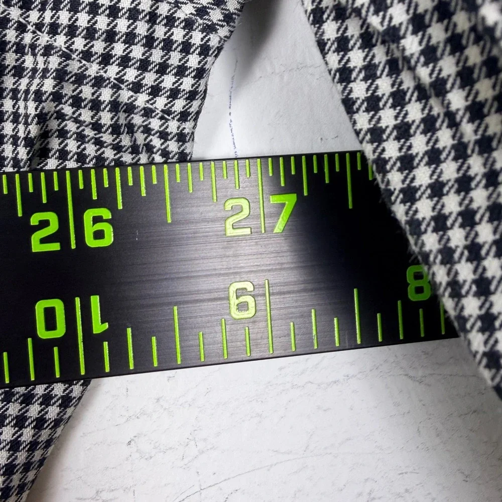 Polo Ralph Lauren Andrew Button Down Men 16.5 XL Black White Check‎ Cotton Shirt